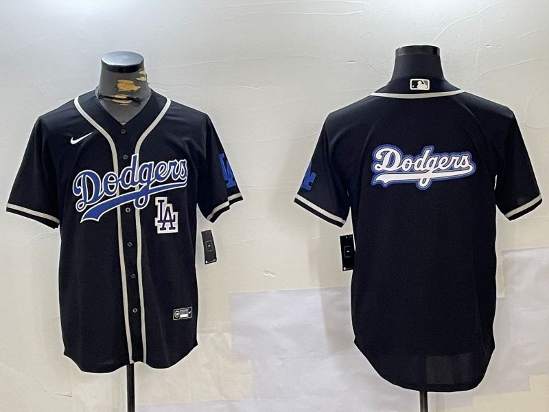 Men Los Angeles Dodgers Blank Black Game 2024 Nike MLB Jersey style 11205->los angeles dodgers->MLB Jersey